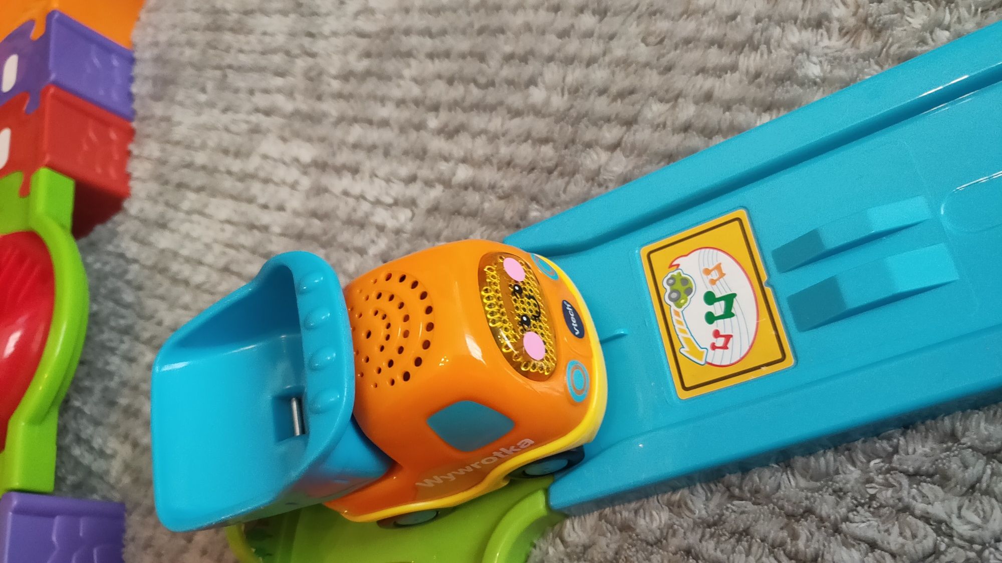 Vtech tut tut wywrotka język polski plus trasa