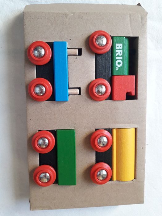 BRIO RAVENSBURGER. Дерев'яна залізнична дорога.