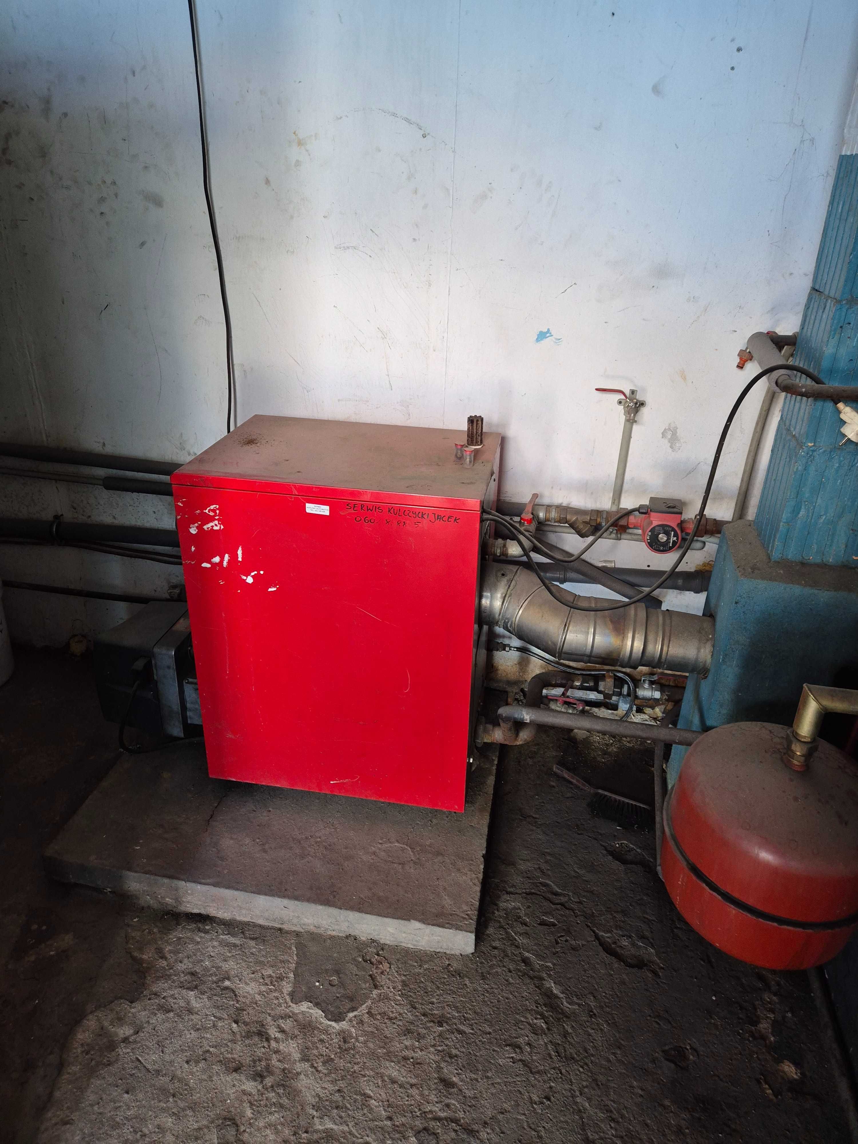 Piec na olej opałowy kocioł Biasi 30kw/ palnik scheer