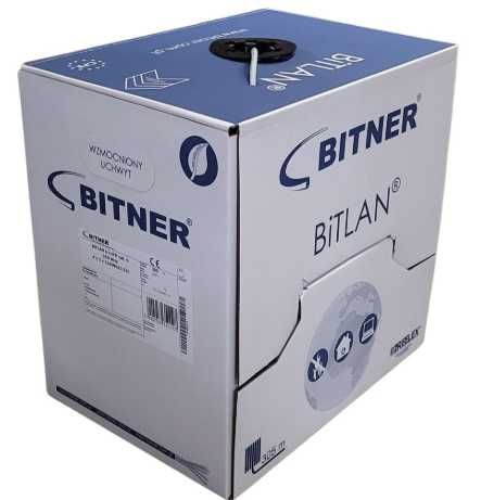 BITNER Skrętka CAT 6 LAN 6A internetowa CAT6 ŻEL Przewód NKT 3x2,5