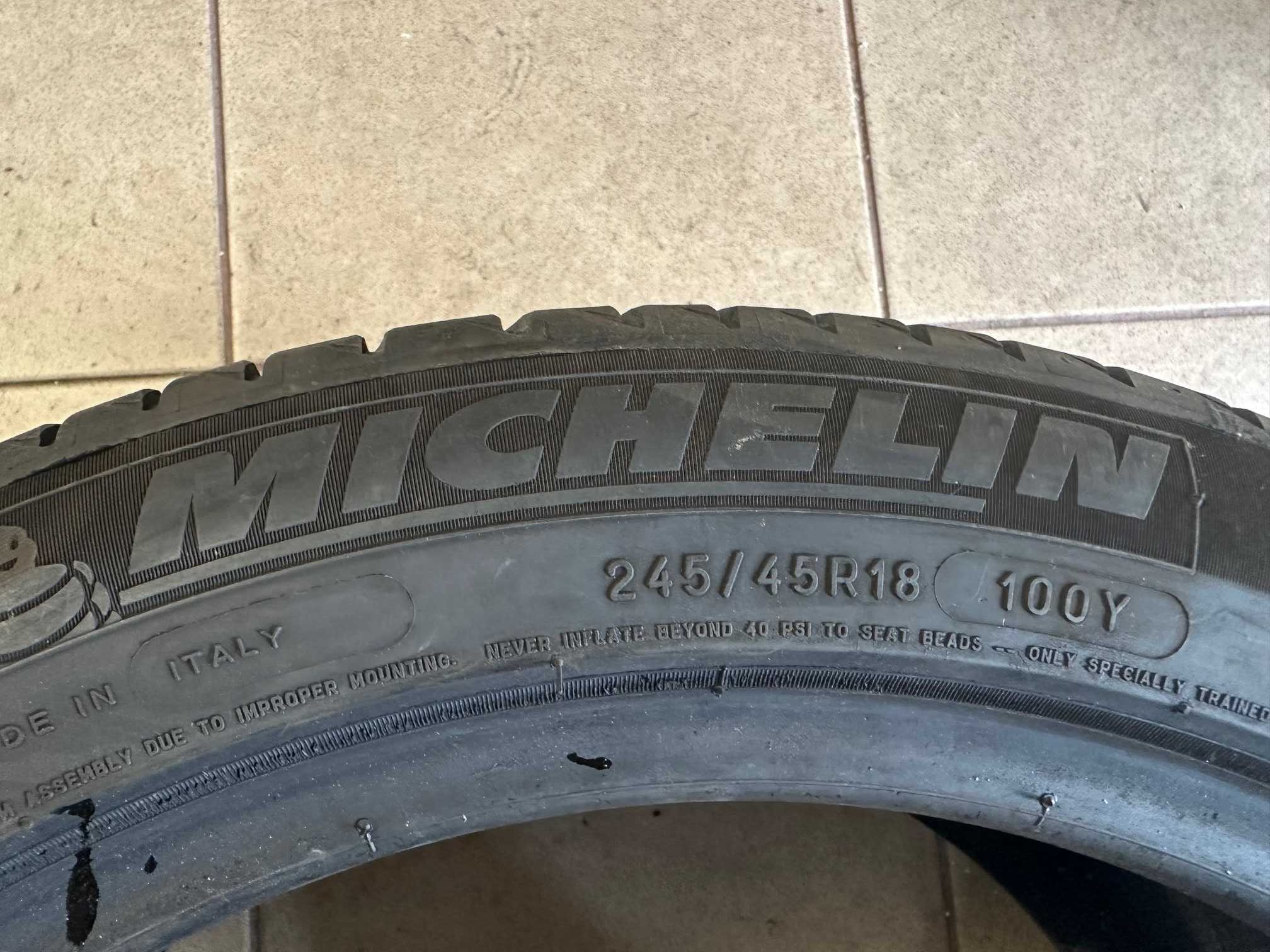 Opony Michelin Primacy 3 245/45/R18, 2 szt.