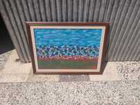 Quadro pintado à mão