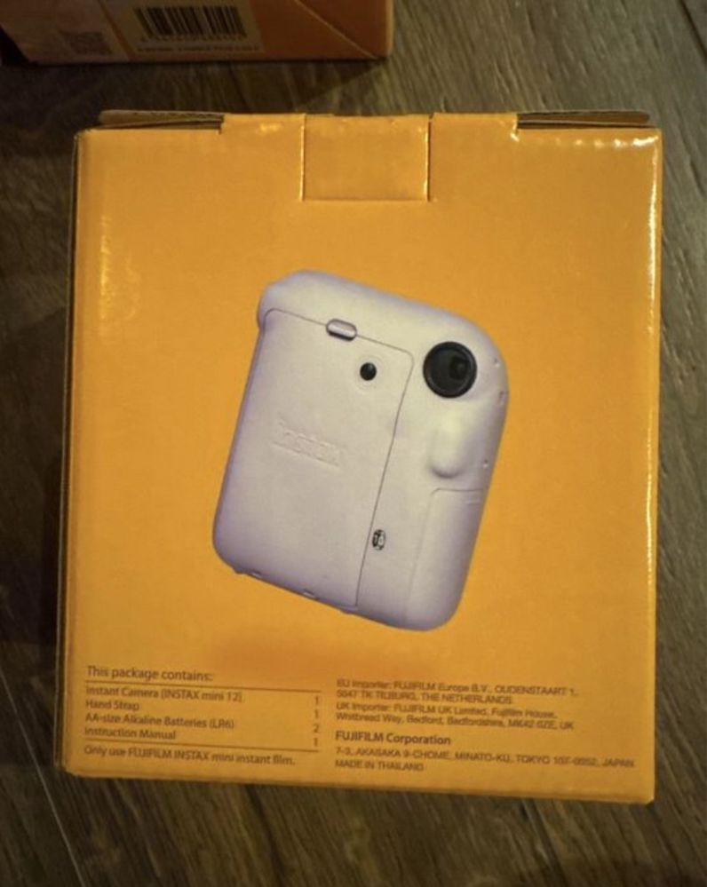 Fuji instax 12 minu