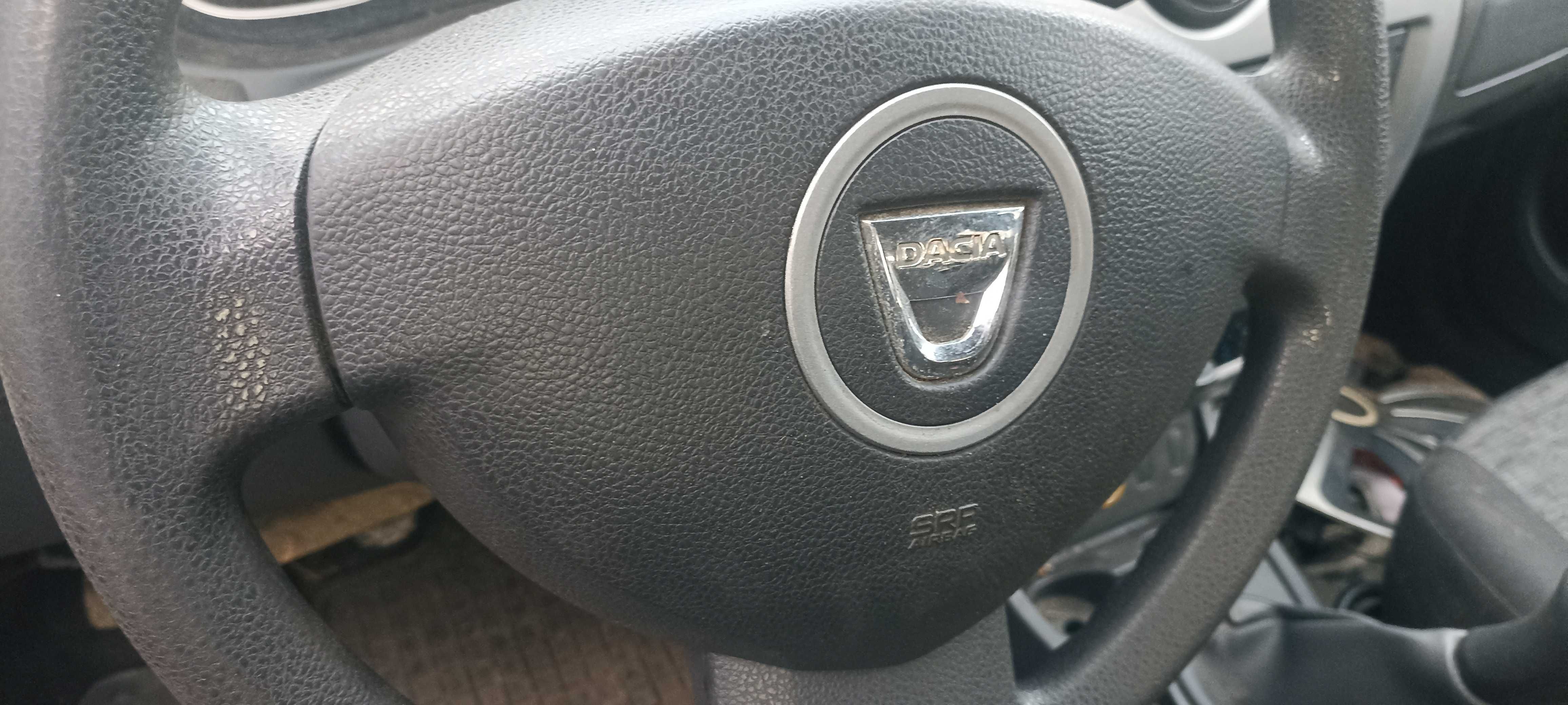 zestaw airbag  pasy sensor dacia duster I  lak ternf