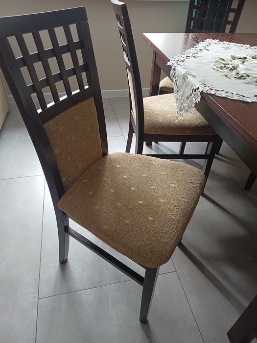 Stół+6 krzeseł stan bdb