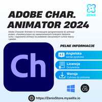 Adobe Char. Animator [ 2024 ] * Licencja Dożywotnia * Windows / MacOS