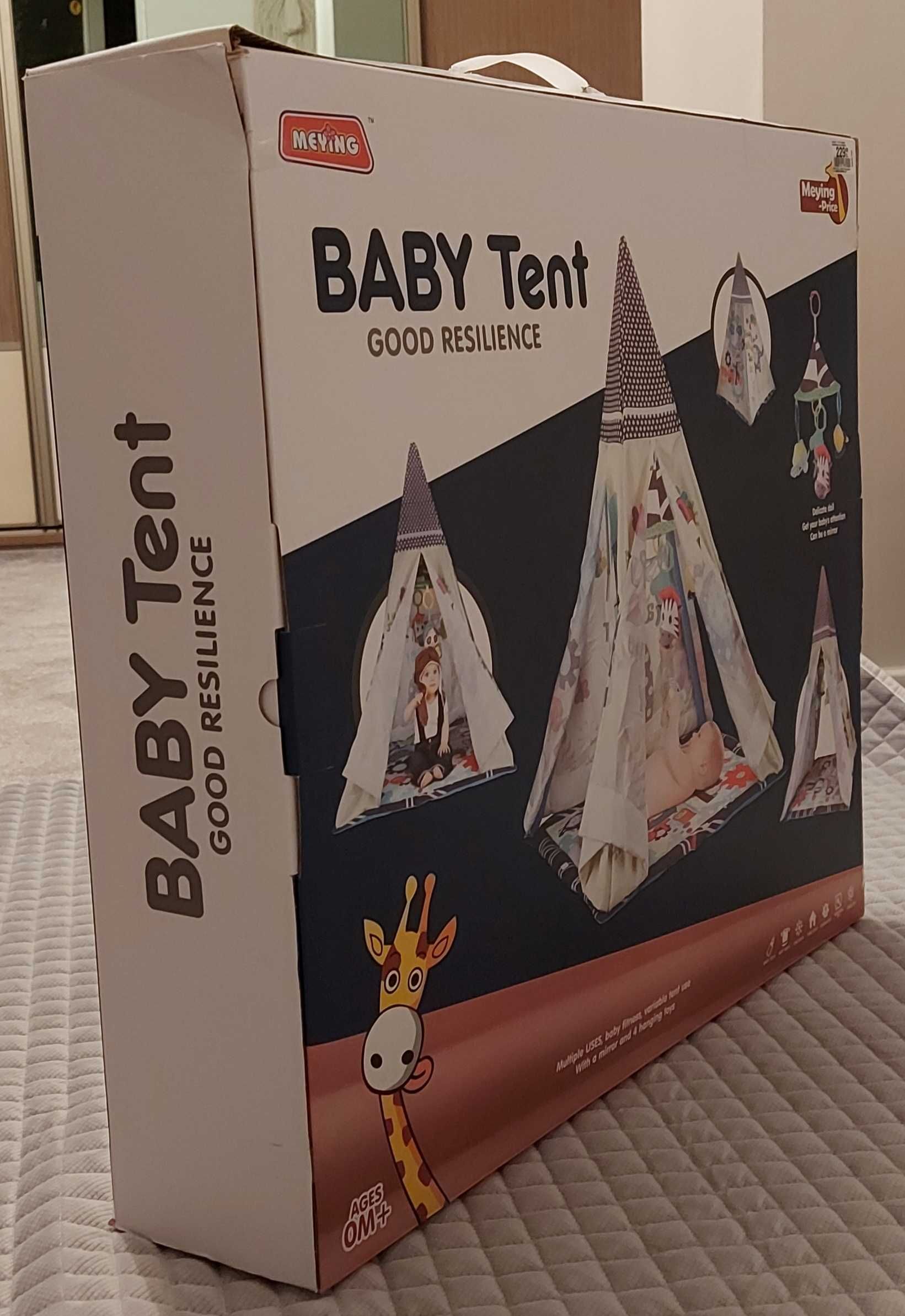 Mata edukacyjna - Namiot dla niemowląt Baby Tent - Meying Price - NOWY