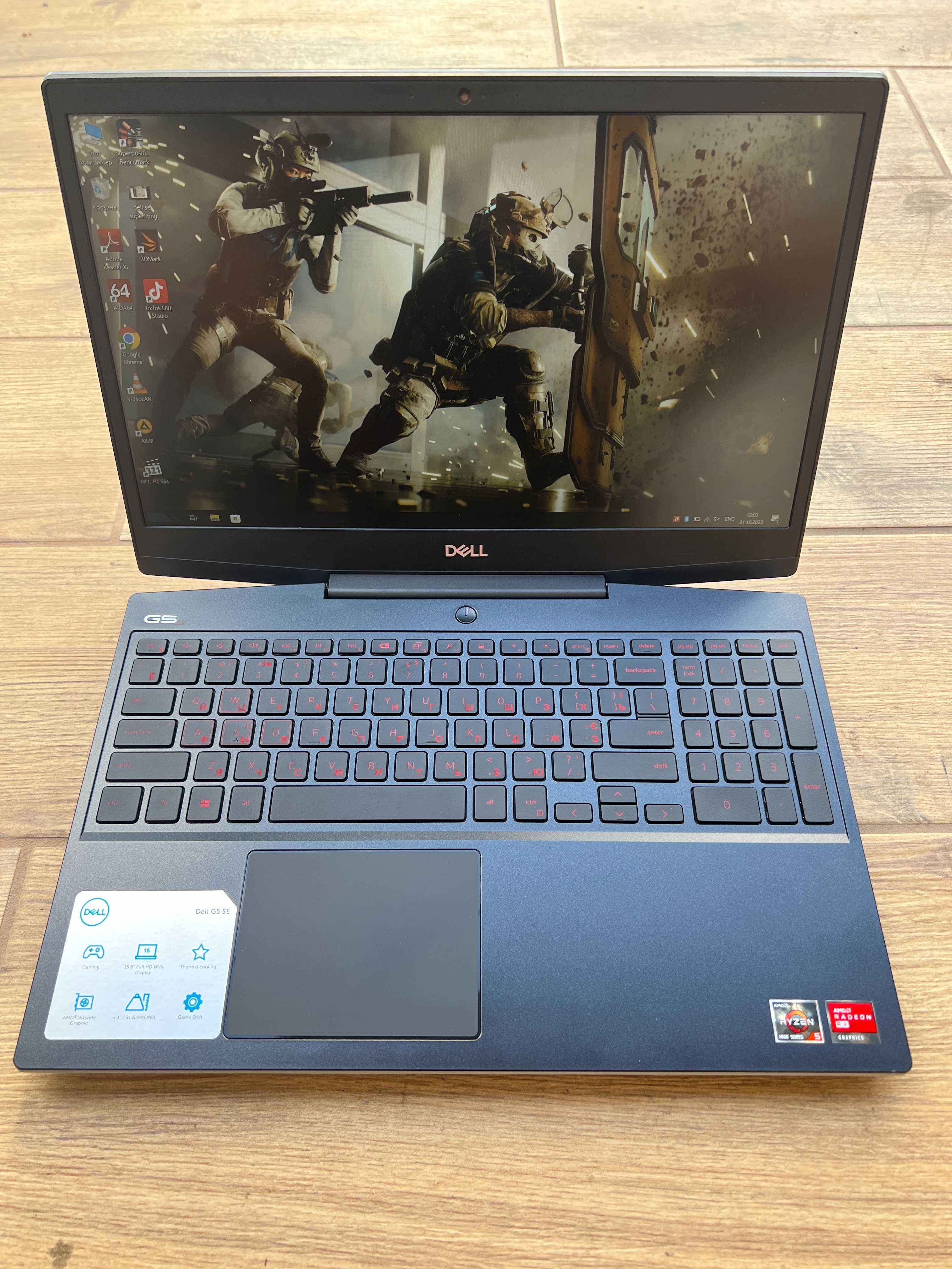 Игровий ноутбук DELL G5 | Ryzen 5 4600H|Radeon RX 5600m 6GB|16GB|512GB