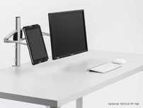 Novus my twin arm Uchwyt biurkowy na dwa monitory 15-24" obrót 360 TV