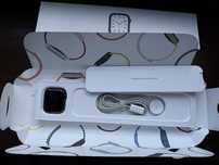 Apple Watch 7 stalowy 45 mm czarny space stainless steel