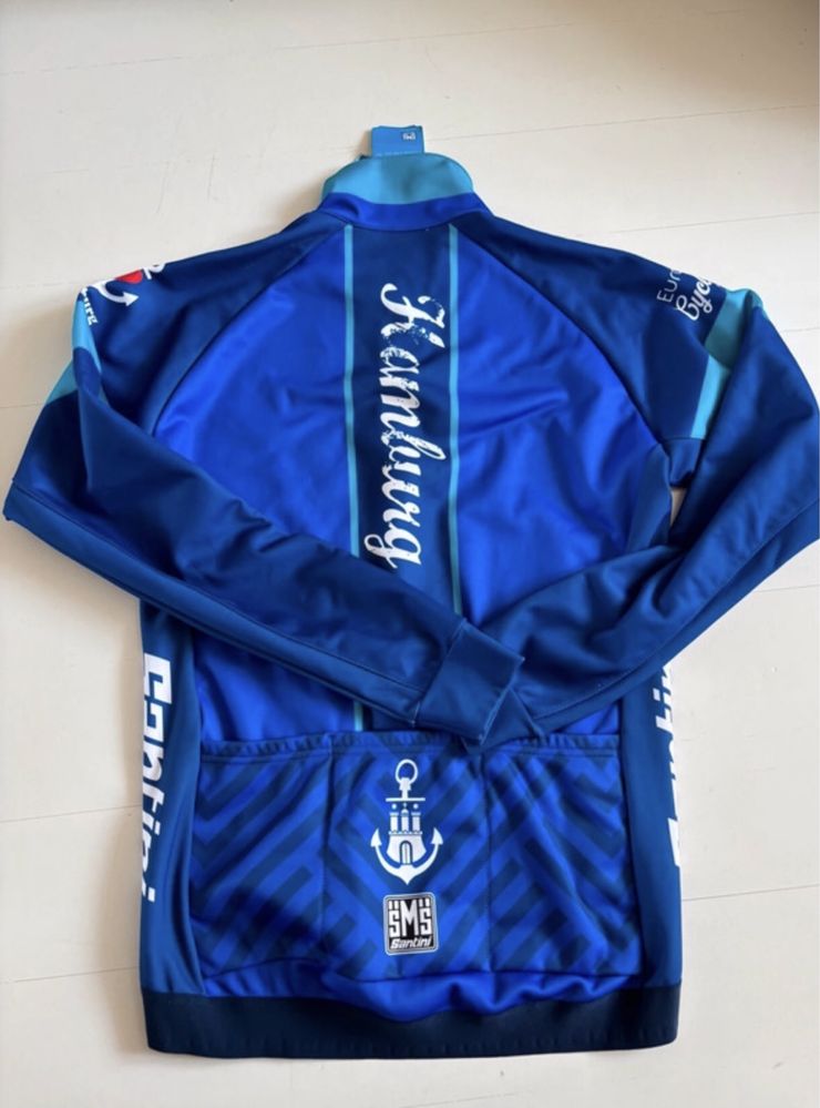 Bluza (kurtka) ocieplana Santini na rower M/L