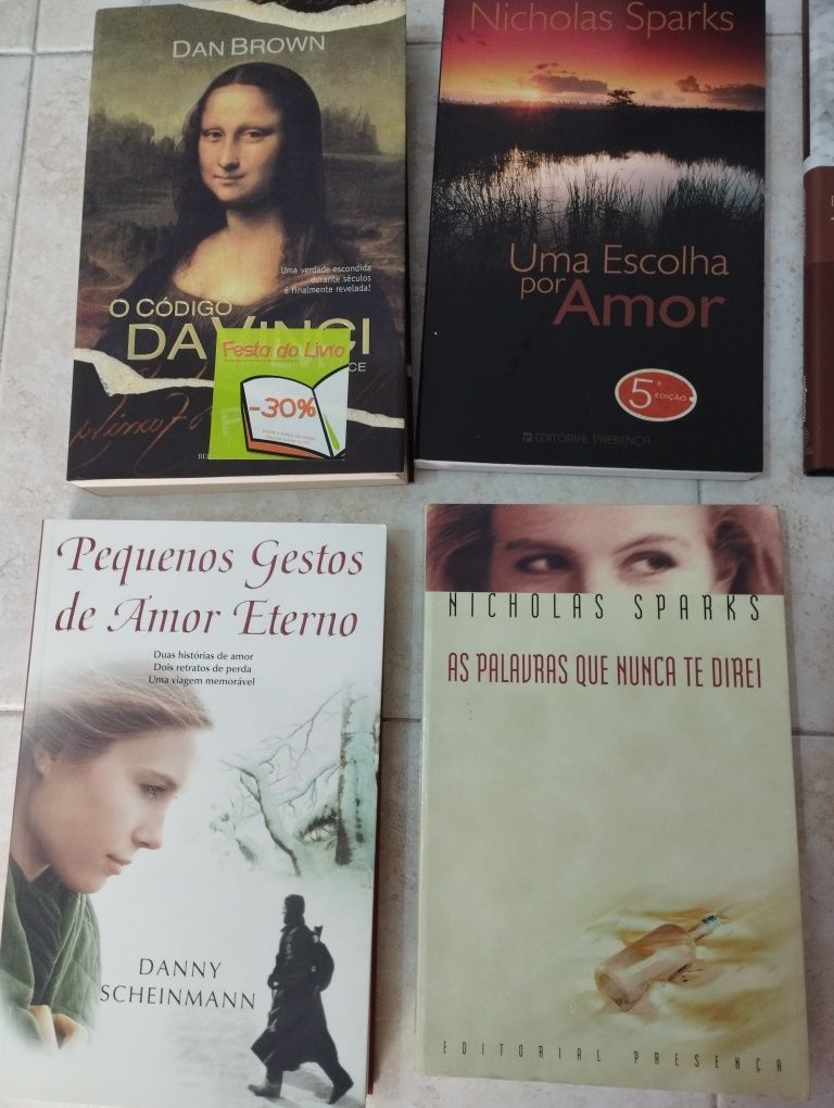 Vários livros à escolha