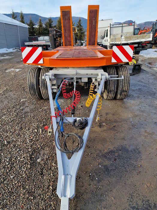 Przyczepa Niskopodwoziowa schwarzmuller 3 osiowa  fliegl wielton