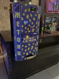Автомат по продажу жетонів для дитячих центрів.
