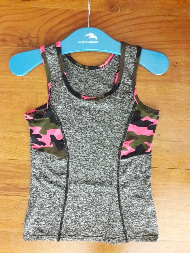 Top/koszulka fitness, sport szybkoschnąca moro r XS/S i 34/36