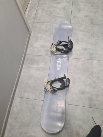 Deska Snowboardowa Salomon 154cm + wiązadła Formula K2