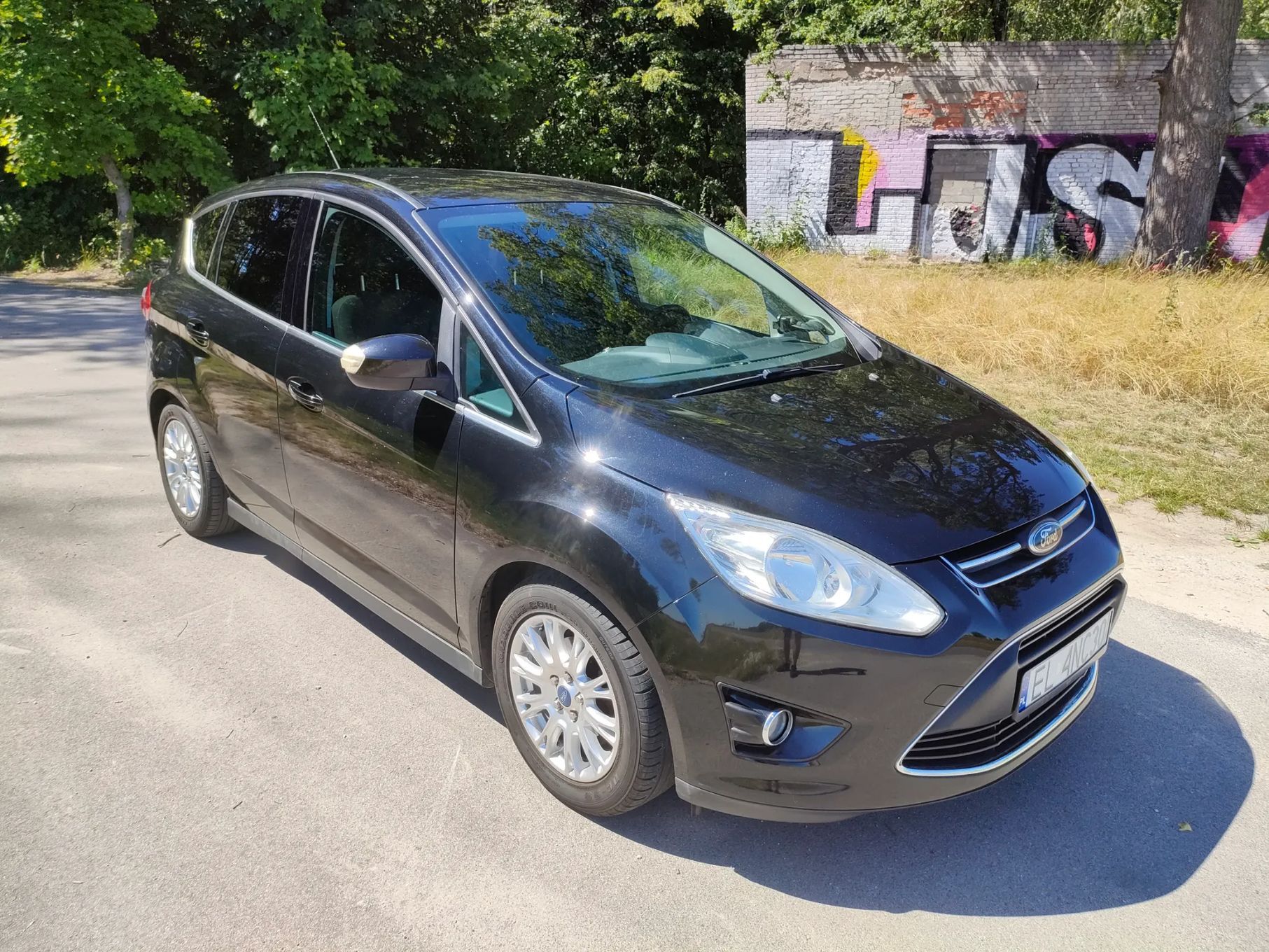 Ford C-MAX 1.6 16V MPI 125KM Zarejestrowany w PL Podgrzewana Szyba Fotele 2KPLkół