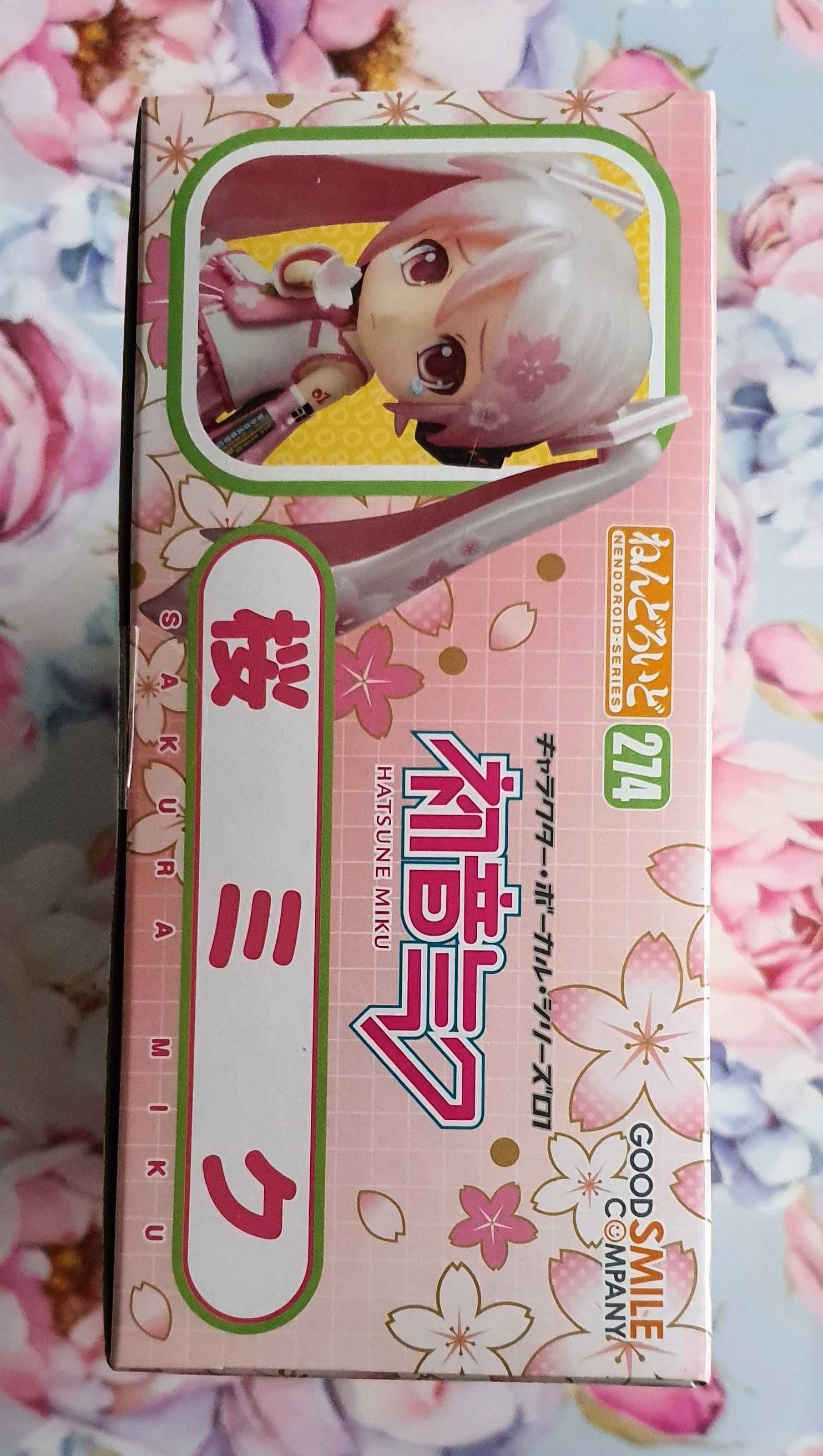 Nowa figurka anime Nendoroid Sakura Miku 274 Hatsune Vocaloid Piapro
