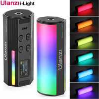 Лампа видеосвет Ulanzi i-Light RGB цилиндрическая магнитная.