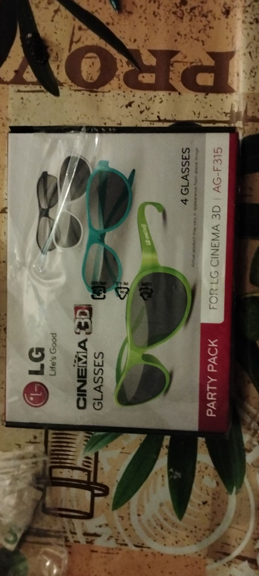 Okulary LG cinema  3D Classen