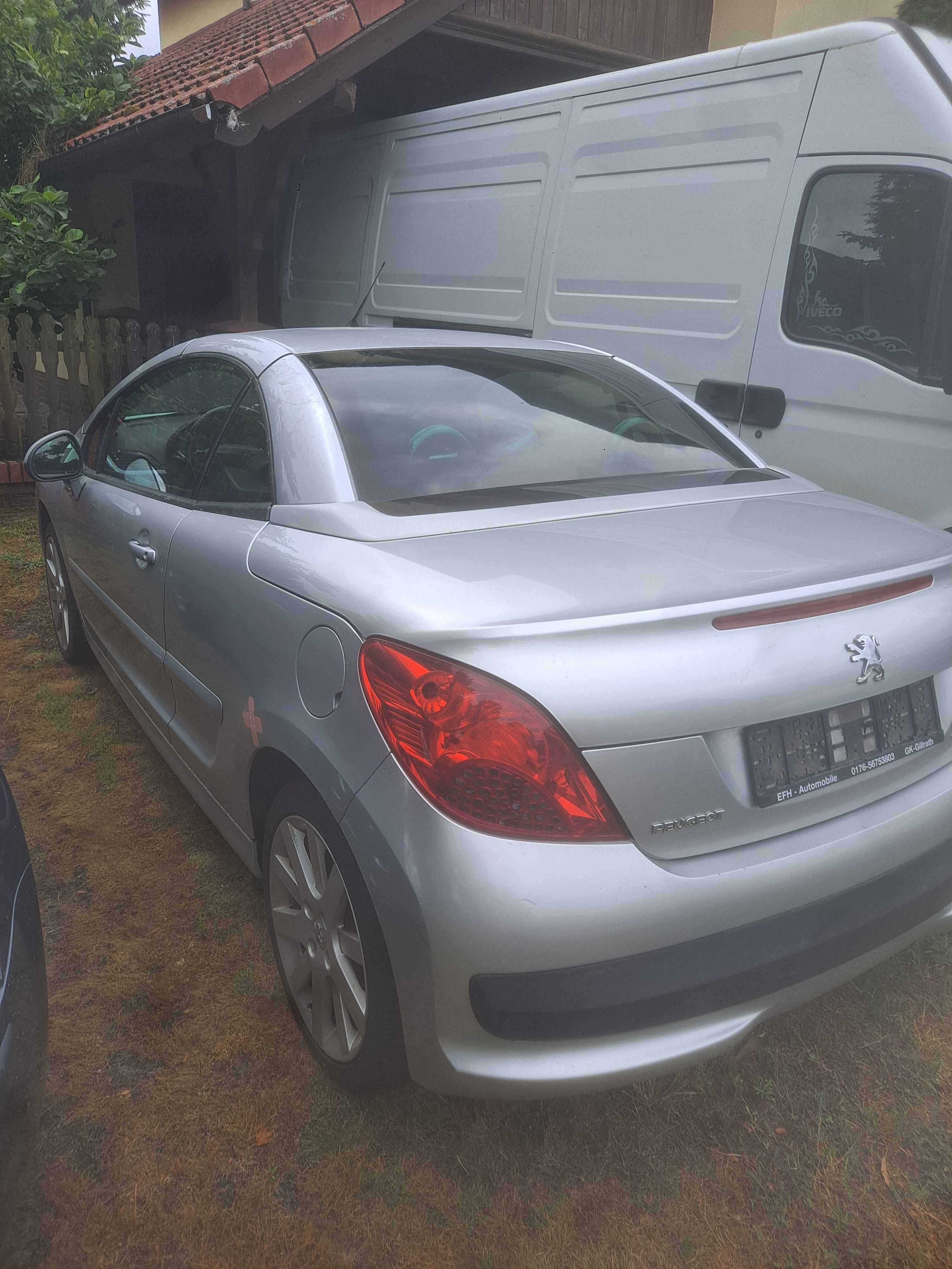 Peugeot 207cc sprowadzony niemcy