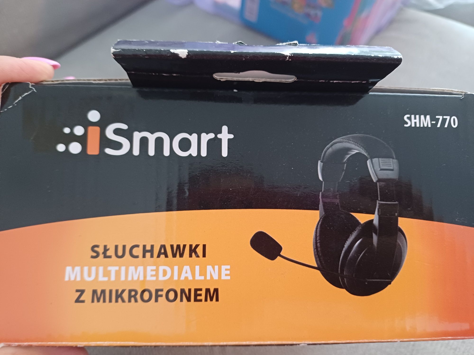 Słuchawki multimedialne z mikrofonem iSmart SHM-770