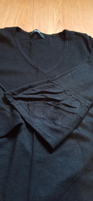 Czarna tunika George wyszczuplająca