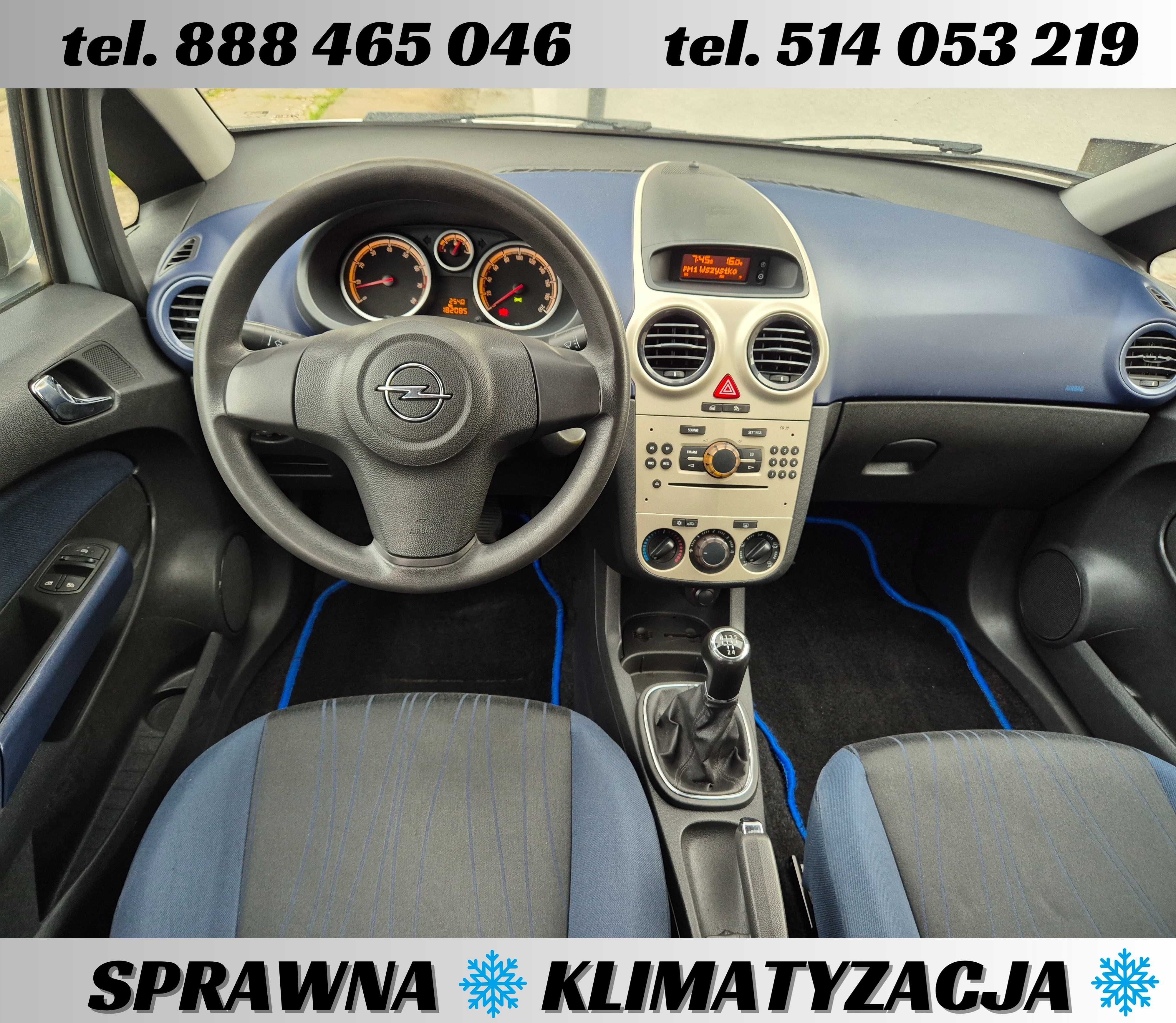 Opel Corsa D • 5 drzwi • 1.4 benzyna • KLIMA • 182.000 km • z Niemiec