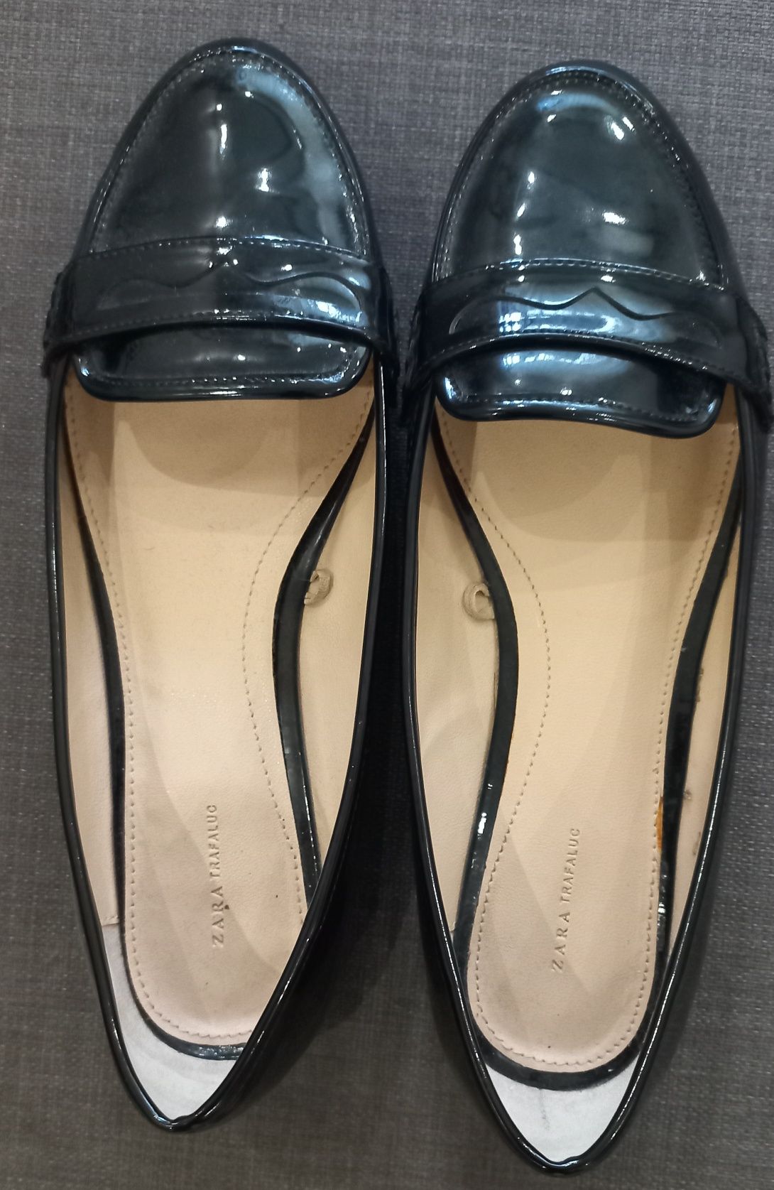 Продам чорні жіночі туфлі ZARA 38й розмір у ідеальному стані