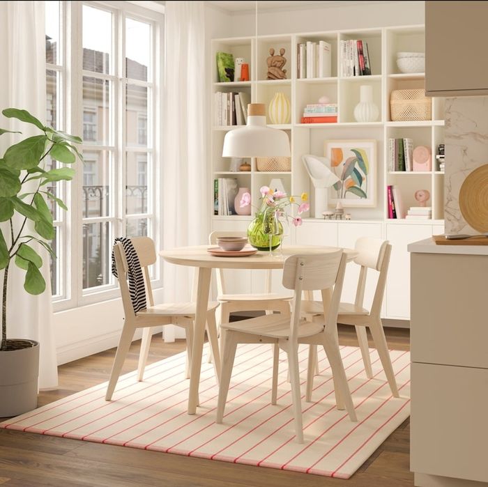 Mesa + 4 cadeiras Ikea Lisabo