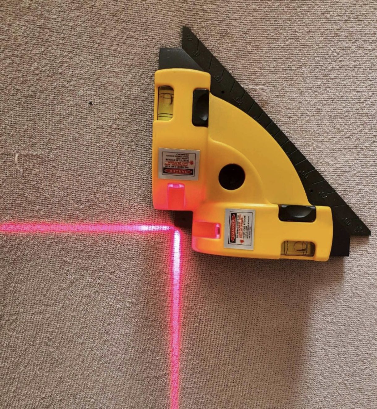 Poziomica laserowa leser  kątowy