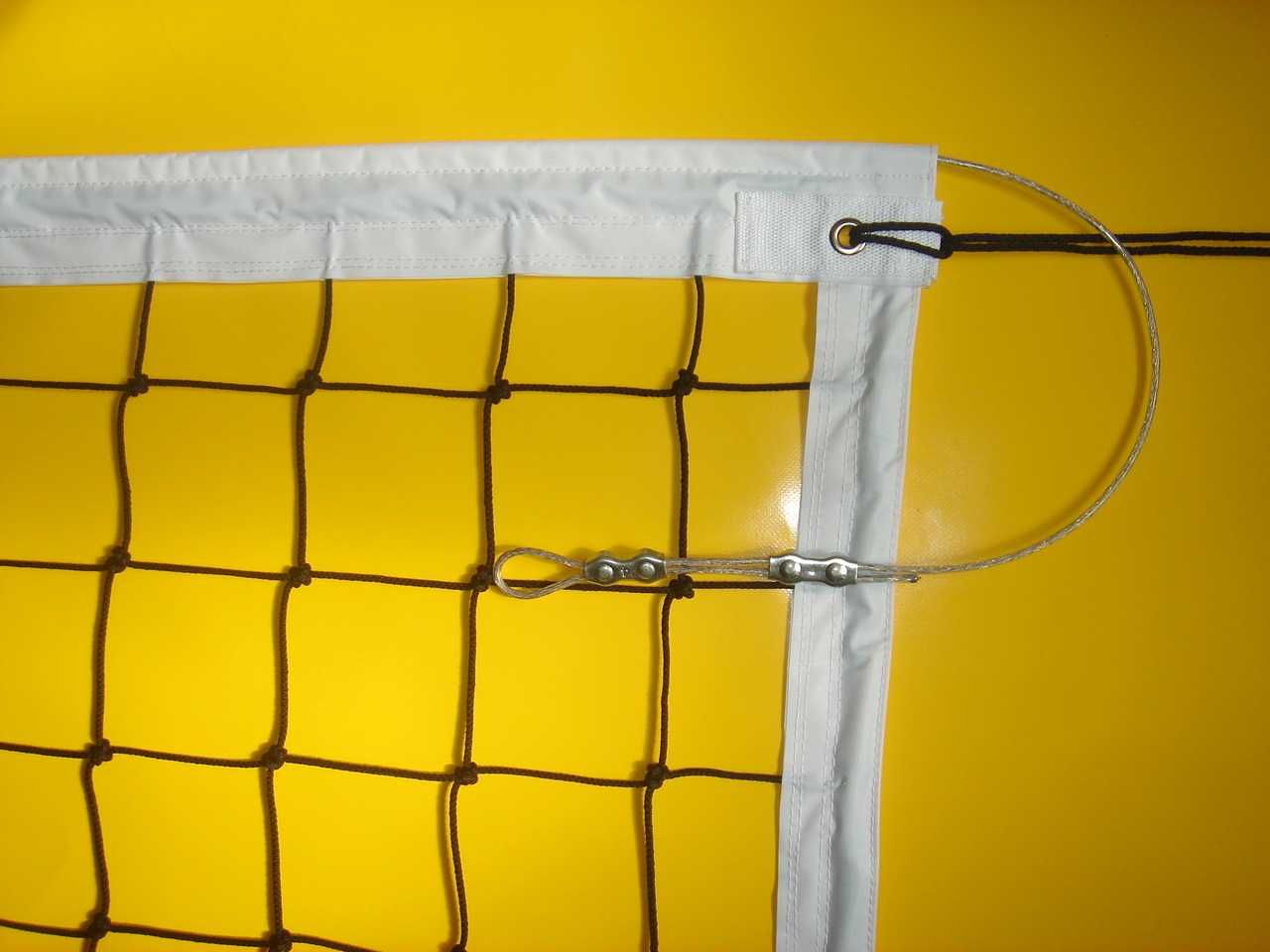 Сетка волейбольная   \ Стандарт \   9.5 м     с тросом .