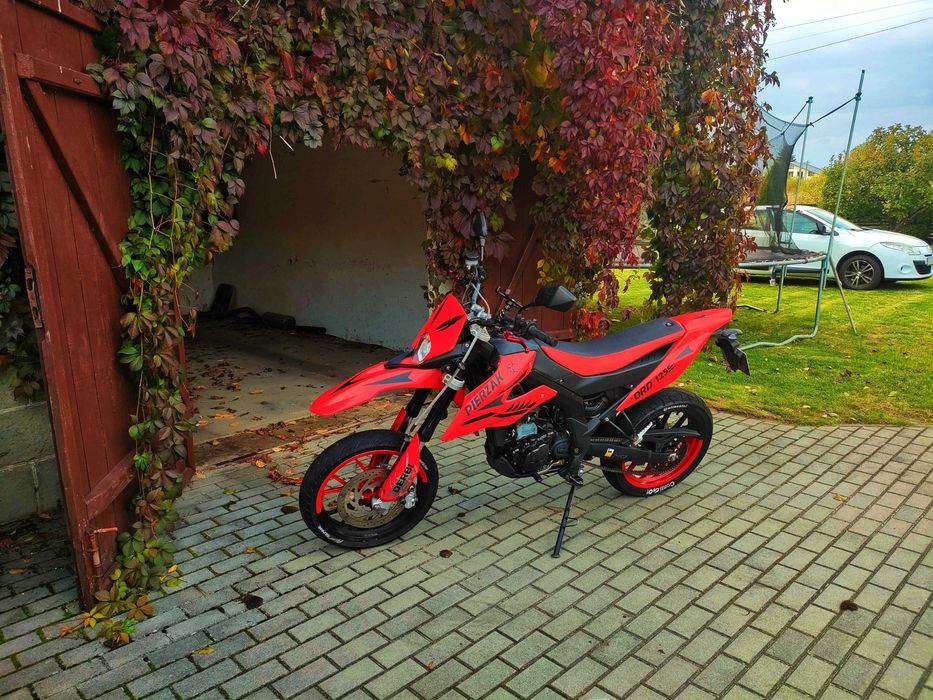 Derbi Senda DRD 125 Supermoto nie Aprilia SX 125