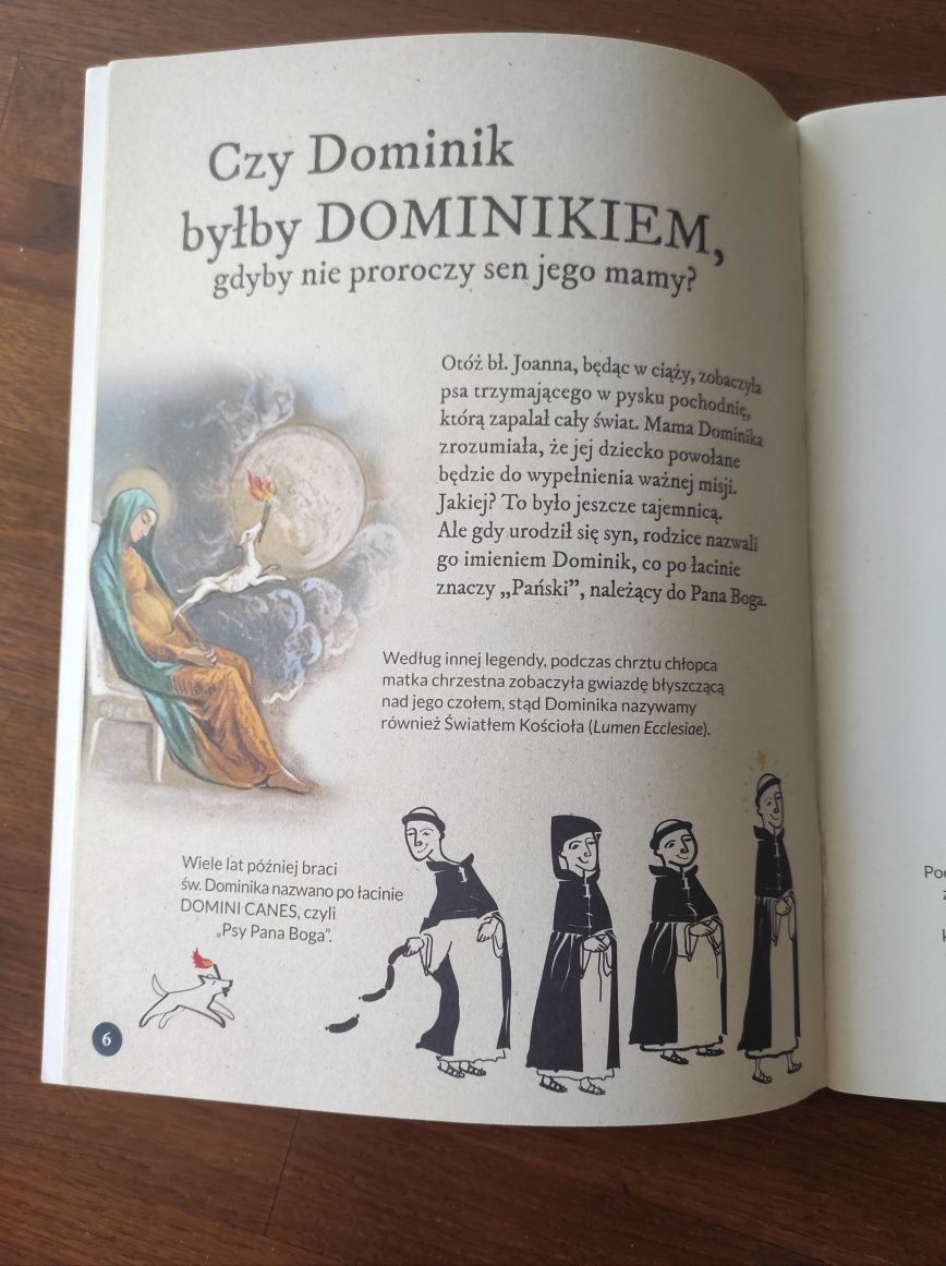 Książka "Ścieżki świętego Dominika"