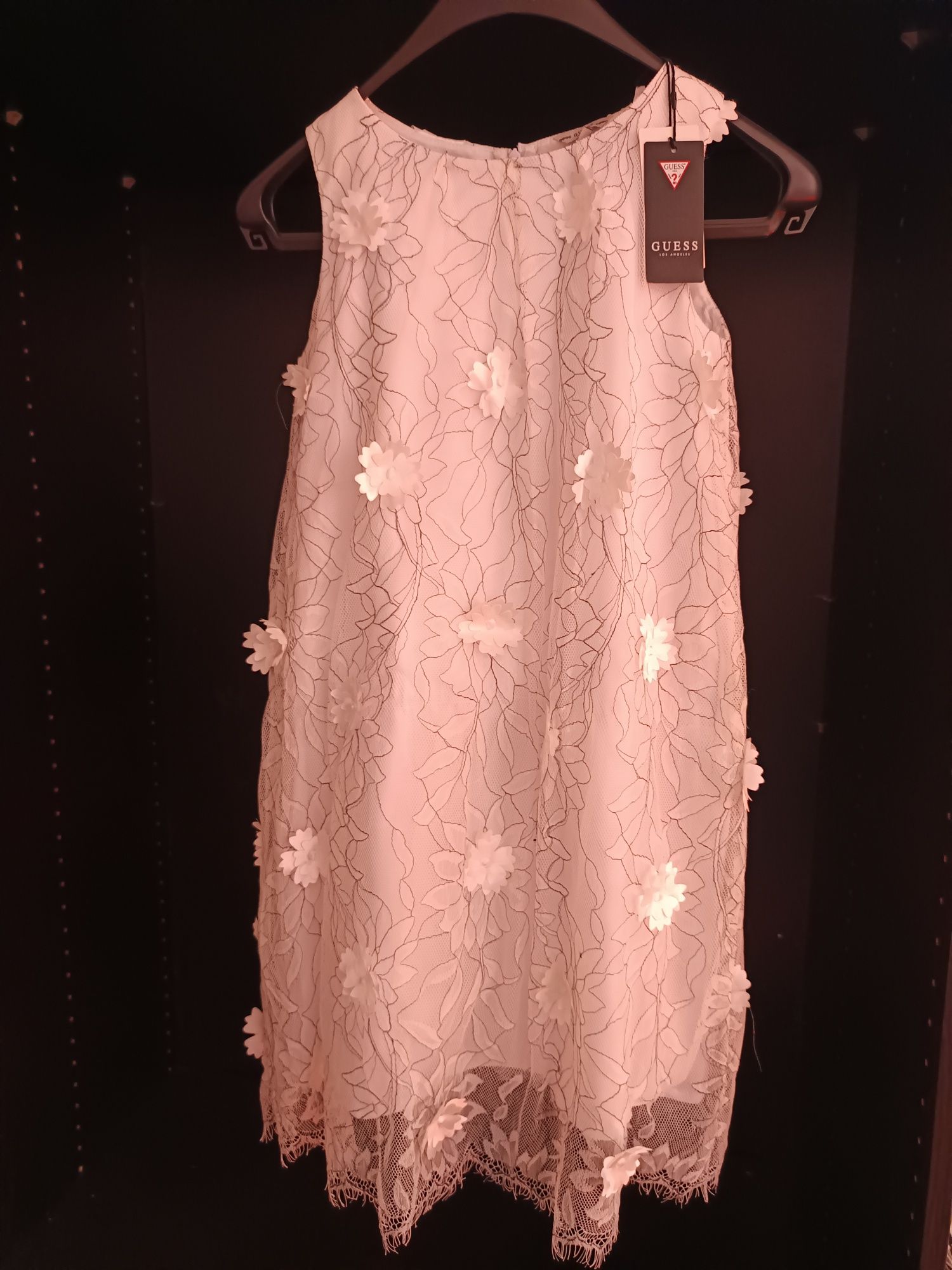 Vestido Guess 10anos branco