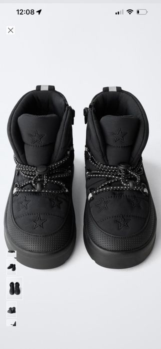 Чоботи Zara snow water repellent