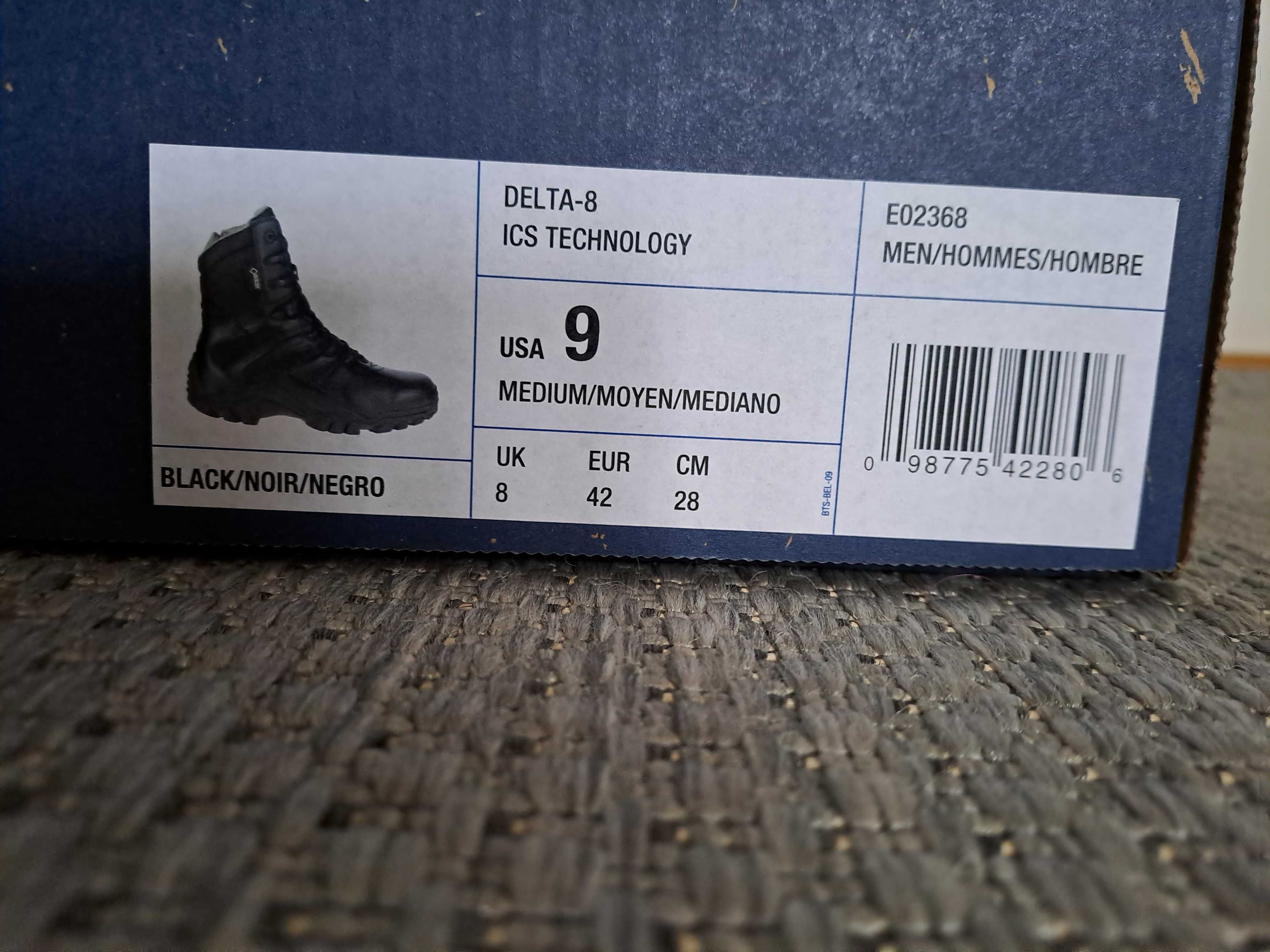 Buty Bates Delta 8 ICS Gore-Tex E02368, Nowe, rozm. 42