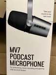 Mikrofony Shure MV7 + Ramię do biurka