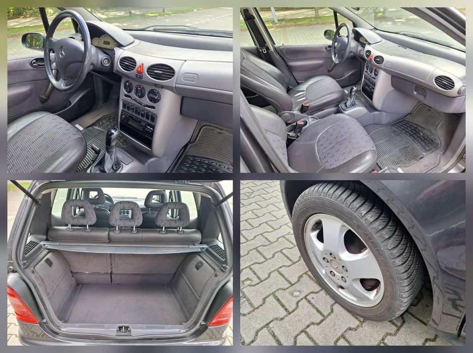 Mercedes-Benz A140 1.4 benzyna rok 98 sprawna klima