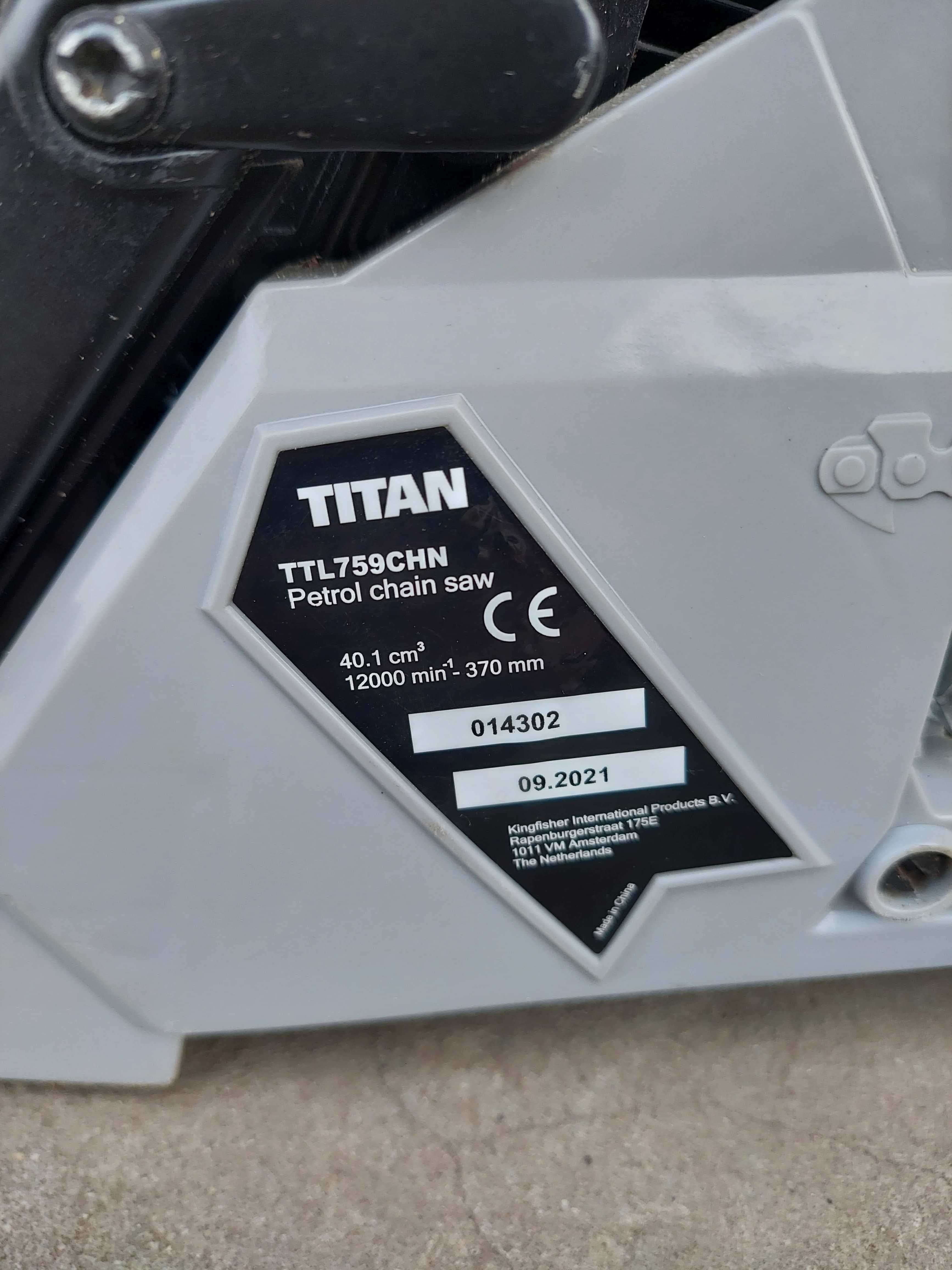 бензопила titan ttl759chn Англія!