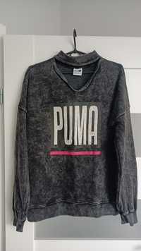 Szara bluza Puma z chokerem XS