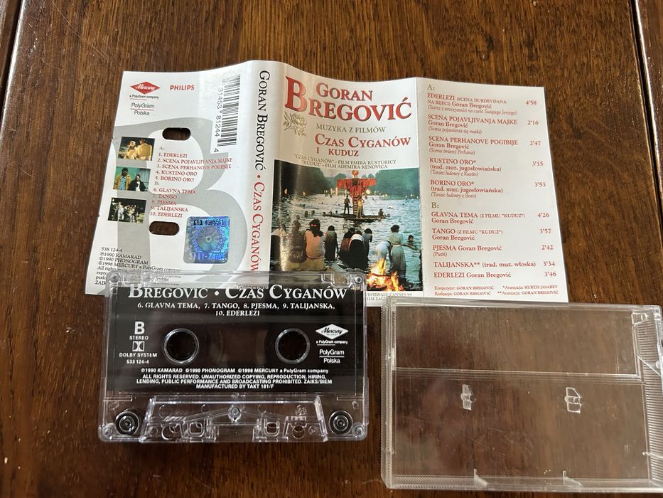Goran Bregovic - czas cyganów, kuduz kaseta