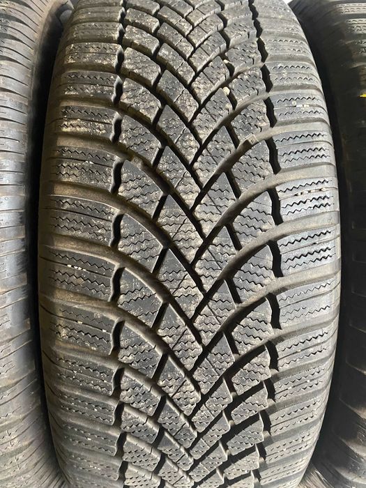 205/55R17 Bridgestone Blizzak LM005 Cztery używane opony zimowe