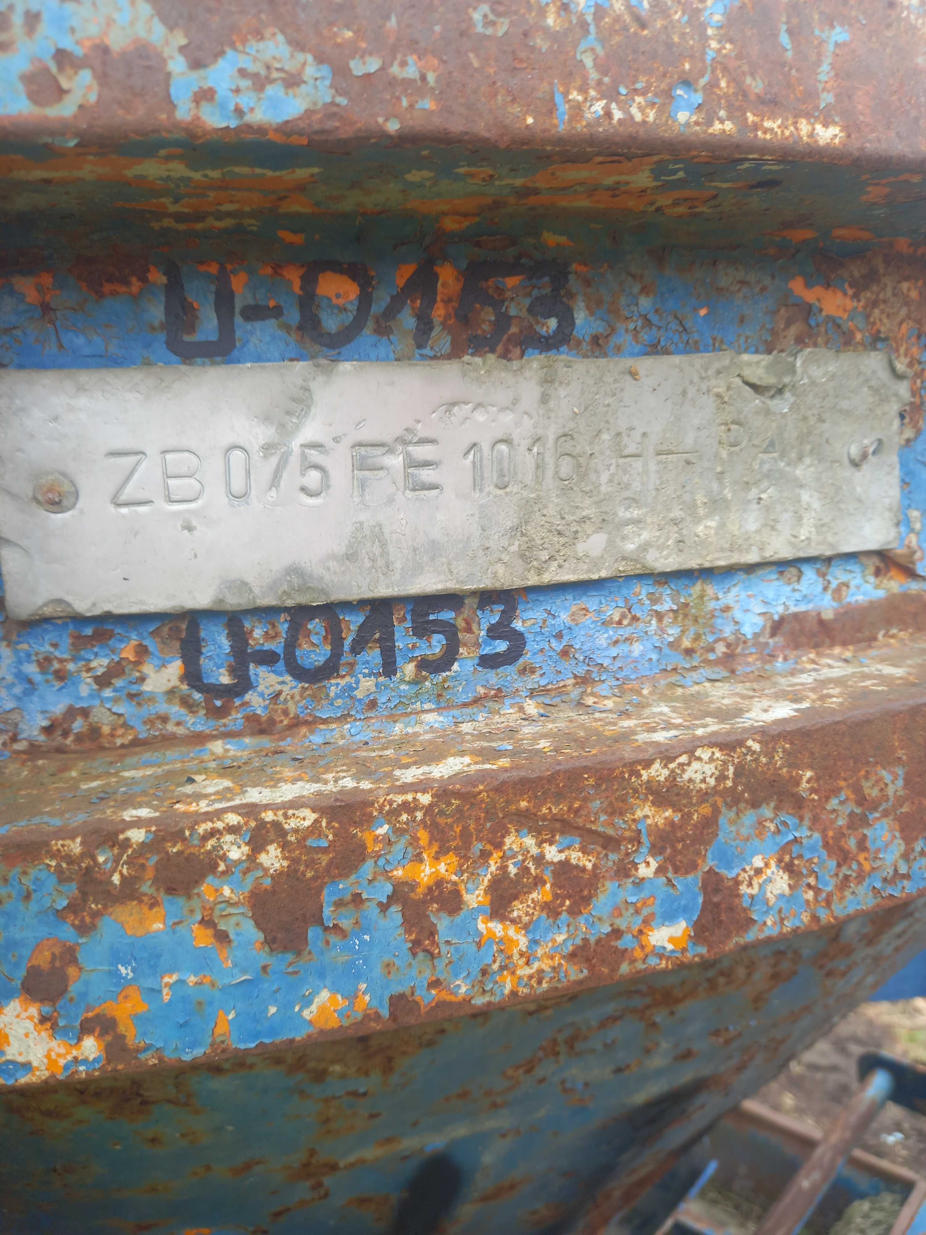 Silos pojemnik lej do betonu ZB 0,75 1016 FE