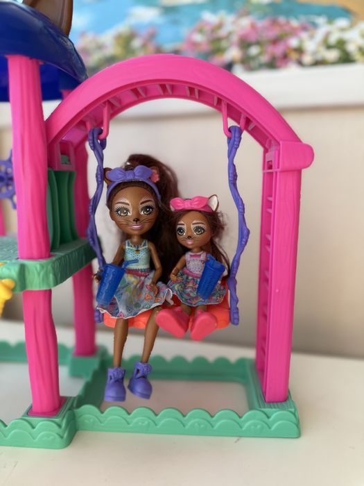 Enchatimals ігровий майданчик детская площадка