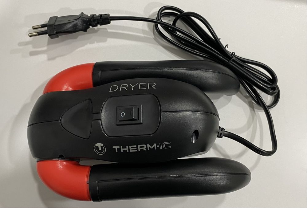 Secador de calçado e luvas Therm-ic Dryer V2 preto vermelho