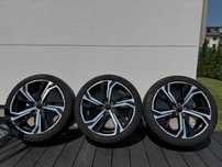 Felgi 19' 8J ET42 5x108 opony Pirelli, dekielki Volvo