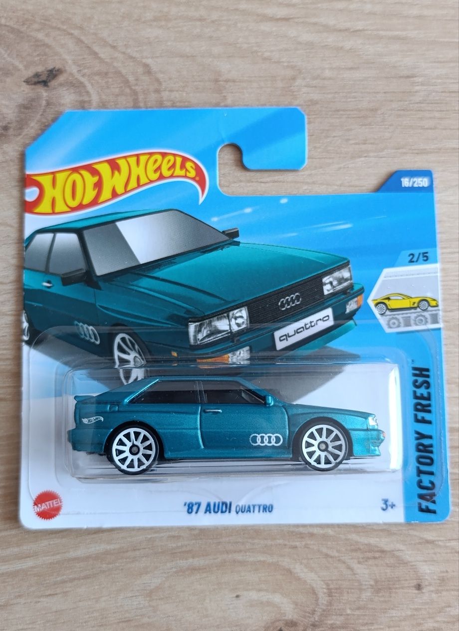 5 sztuk Hot Wheels Audi 90 Quattro '87 Audi Quattro '94 Audi Avant RS2