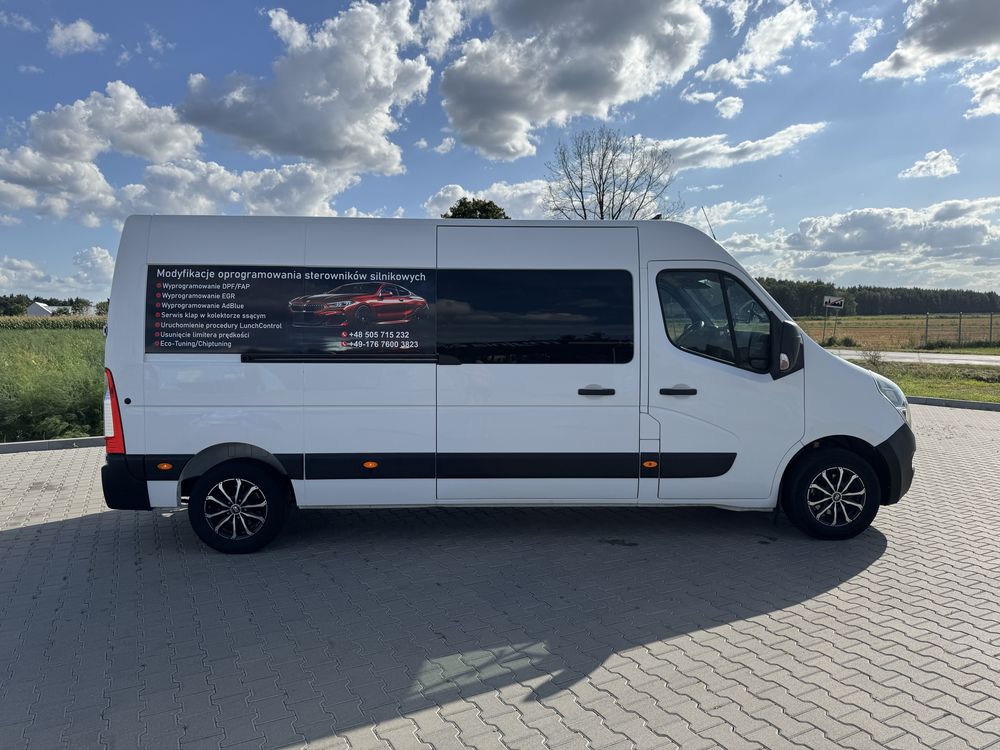 Opel Movano 2,3 cdti 136 KM FV 23 % 7 osobowy