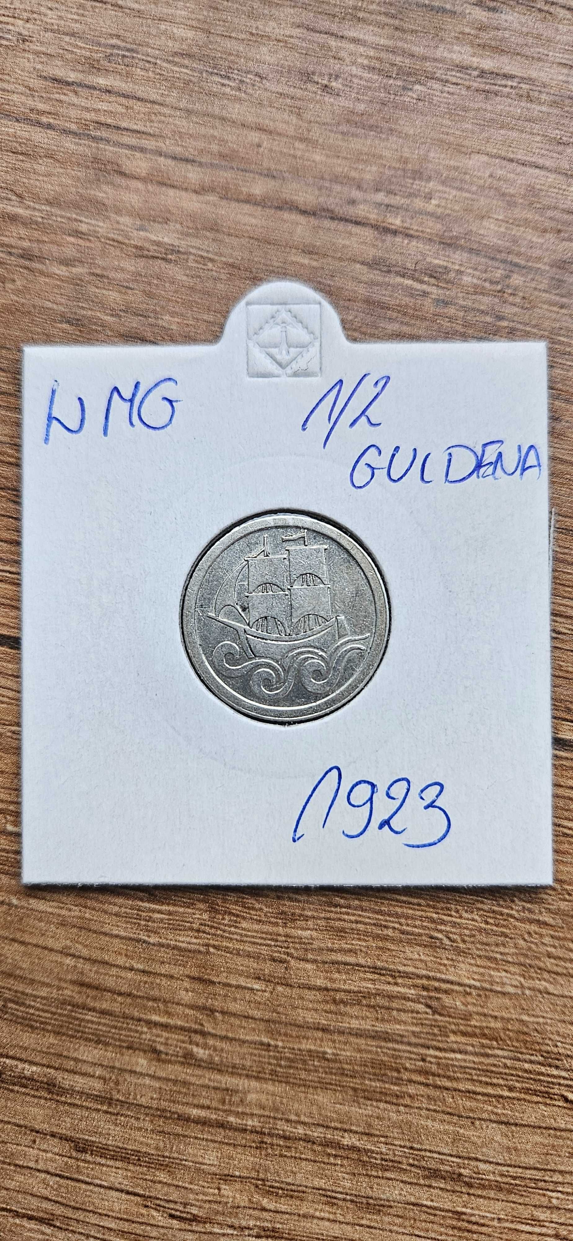 1/2 guldena koga 1923